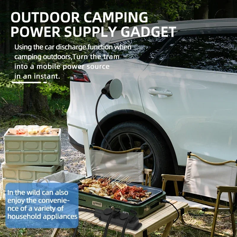 Portable 16A 4KW Electric Car  - Ac Outdoor Power ulasan dan harga